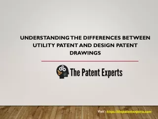 understanding the differences between utility patent and design patent drawings