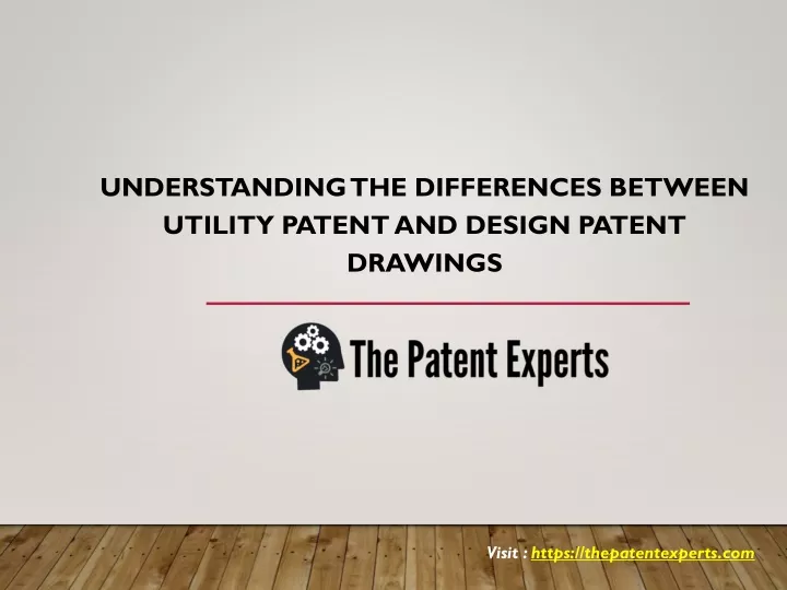 understanding the differences between utility patent and design patent drawings