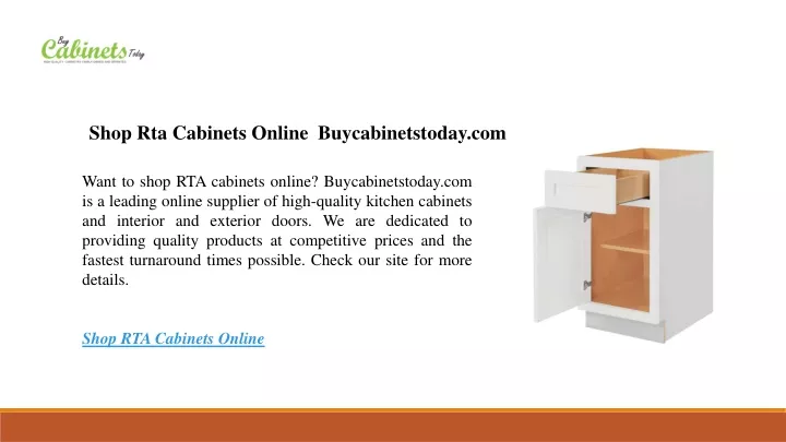 shop rta cabinets online buycabinetstoday com