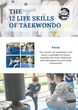 the 12 life skills of taekwondo