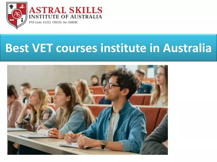 best vet courses institute in australia