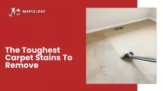 March Slide-The Toughest Carpet Stains To Remove