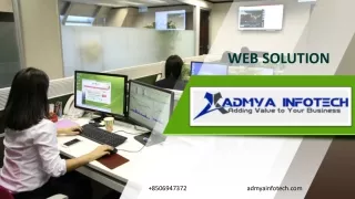Admya Infotech- # 1 Web Designing, Development & SEO Company