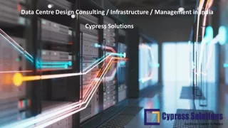 data centre design consulting infrastructure