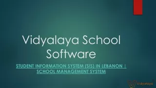vidyalaya school software