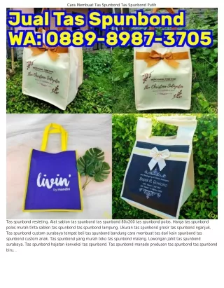 O88ᑫ.8ᑫ8ᜪ.3ᜪO5 (WA) Tas Spunbond Idul Fitri Tas Spunbond 80x200