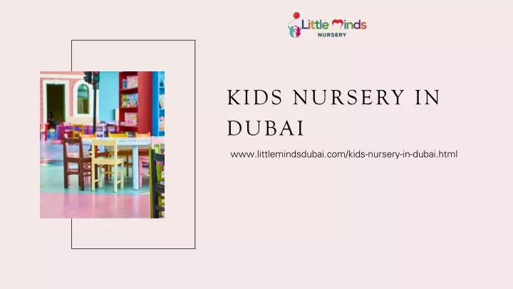 kids nursery in dubai