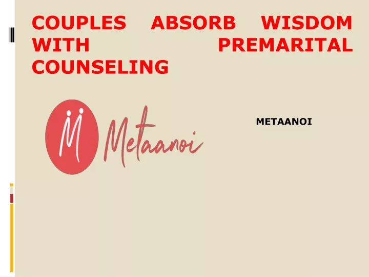 couples absorb wisdom with premarital counseling