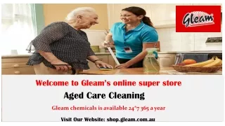 Aged Care Cleaning