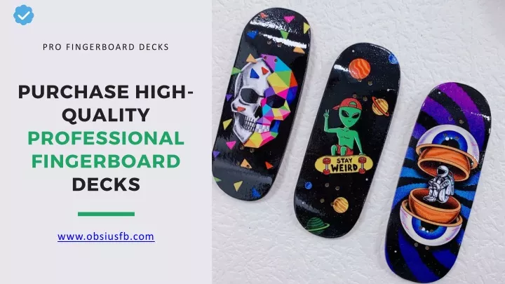 pro fingerboard decks