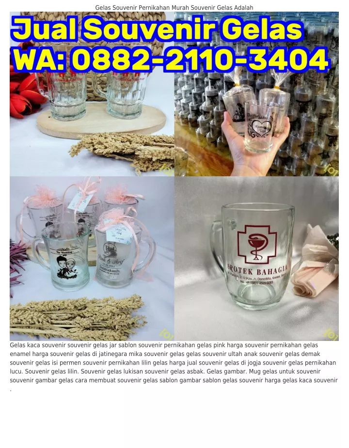 Ppt Ii Wa Souvenir Gelas Mug Pekanbaru Jual Souvenir