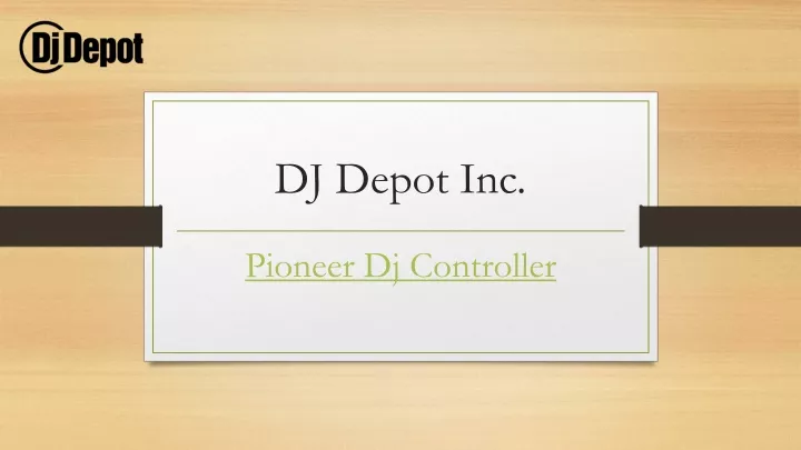 dj depot inc