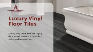luxury vinyl floor tiles