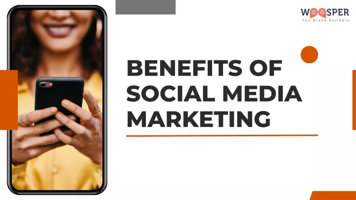 benefits of social media marketing