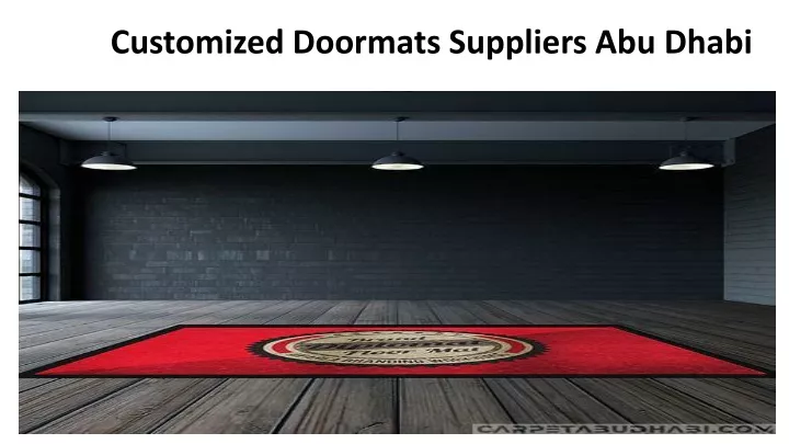 customized doormats suppliers abu dhabi