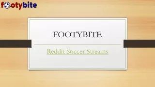 Seeking For The Best Soccer Streams