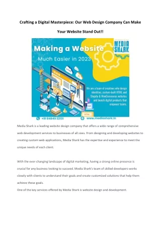 Website Design Company