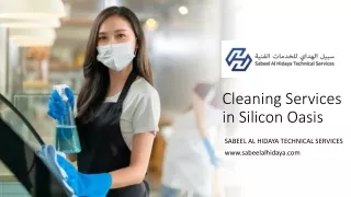 Cleaning Services in Silicon Oasis​