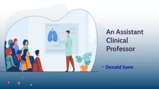 Donald Sonn - An Assistant Clinical Professor