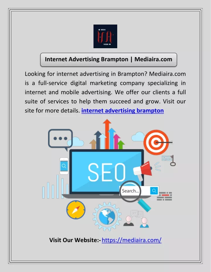 internet advertising brampton mediaira com