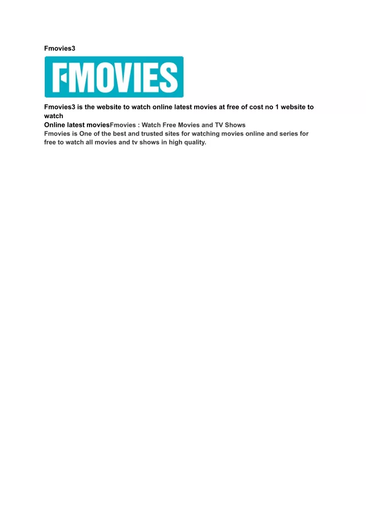 fmovies3