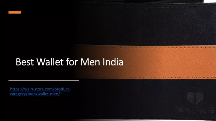 best wallet for men india