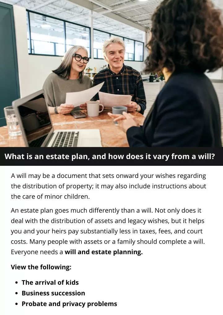 what is an estate plan and how does it vary from
