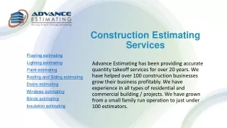 The Importance of Takeoff Services for Construction Projects