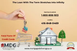 The Loan With The Term Stretches Into Infinity. - Fatal Facts Of Credit Cards