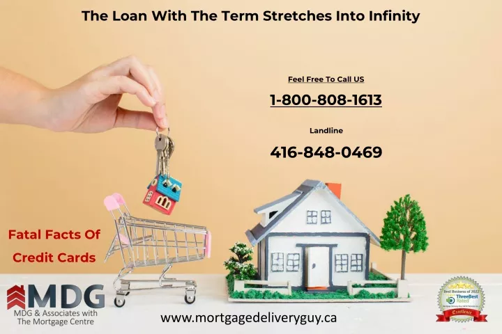 the loan with the term stretches into infinity