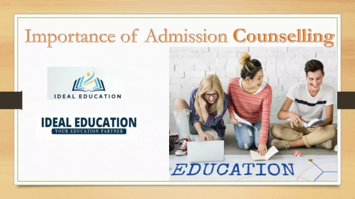 importance of admission counselling