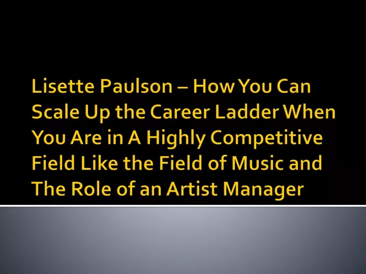 lisette paulson how you can scale up the career
