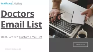 doctors email list