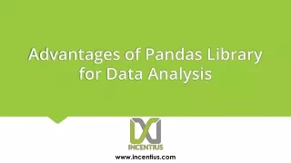 Advantages of Pandas Library for Data Analysis
