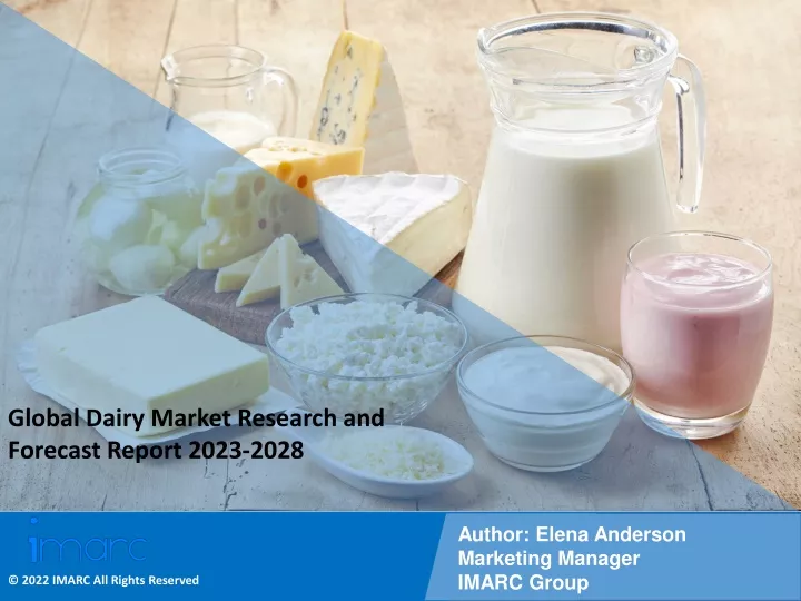 global dairy market research and forecast report