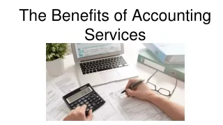 The Benefits of Accounting Services