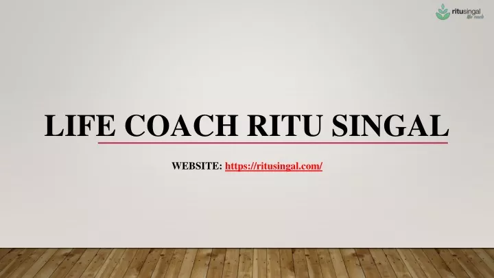 life coach ritu singal