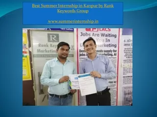 Rank Summer Internship