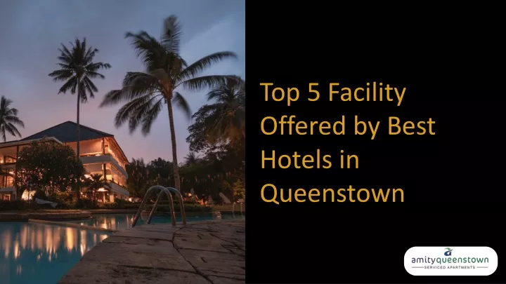 top 5 facility offered by best hotels