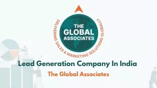 Lead Generation Company In India  The Global Associates