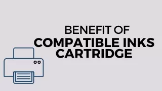 Compatible inks cartridge