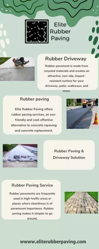 Everything You Need to Know About Rubber Driveways