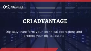 cri advantage