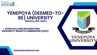 Yenepoya University - Admission, Course, Placement, Reviews