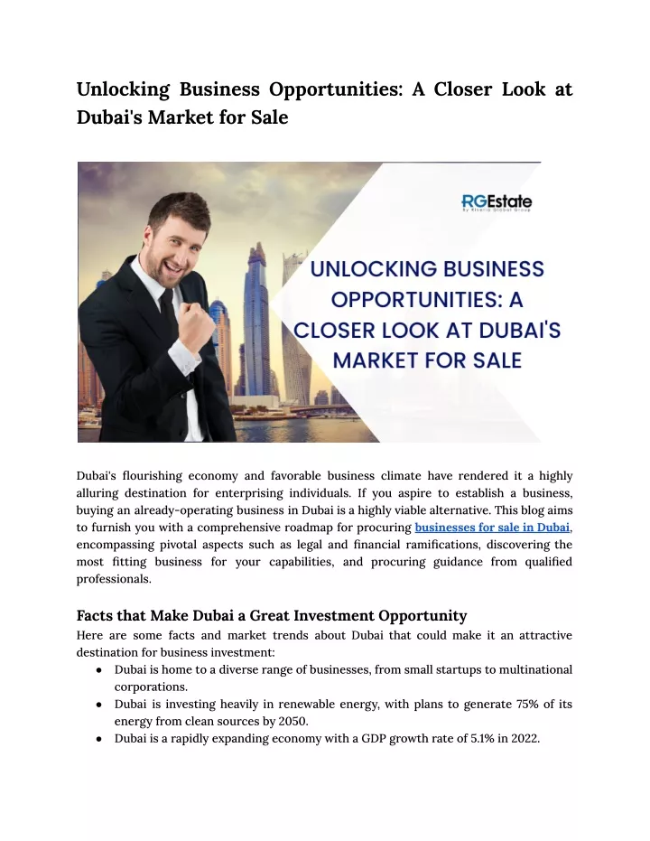 unlocking business opportunities a closer look