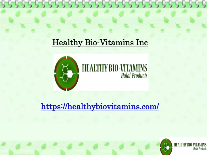healthy bio vitamins inc