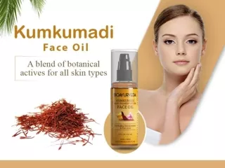 Kumkumadi Face Oil  A blend of botanical actives for all skin types
