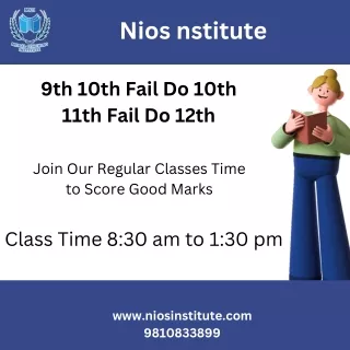 best nioa institute in rohini