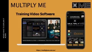 Best video training platform- Multiply Me