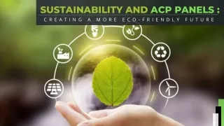 Sustainability and ACP Panels Creating A More Eco-friendly Future